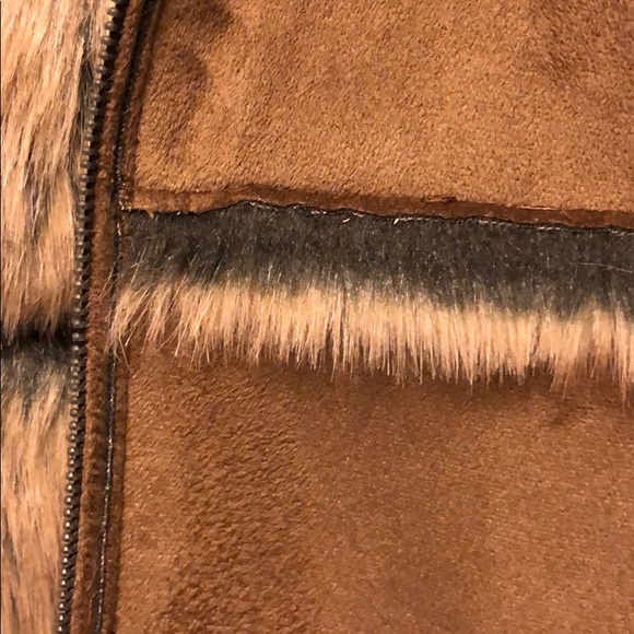 NWOT Beautiful Faux Suede Coat - Picture 5 of 5
